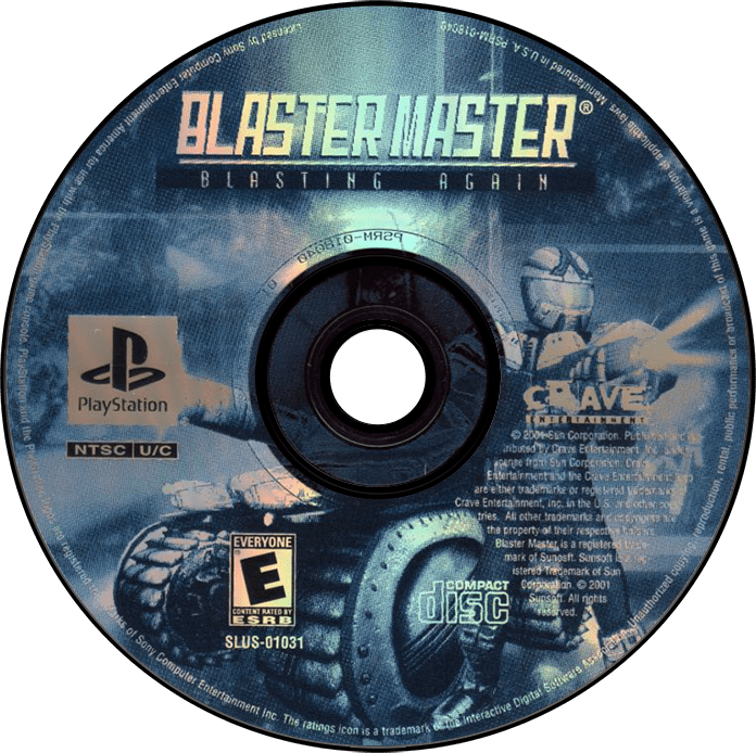 Blaster Master Blasting Again media 5 for Playstation
